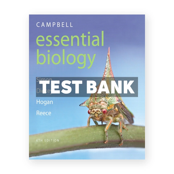 Campbell Essential Biology 6th Simon Test Bank