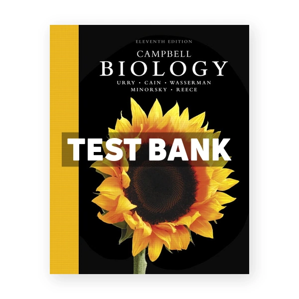 Campbell Biology 11th Urry Test Bank