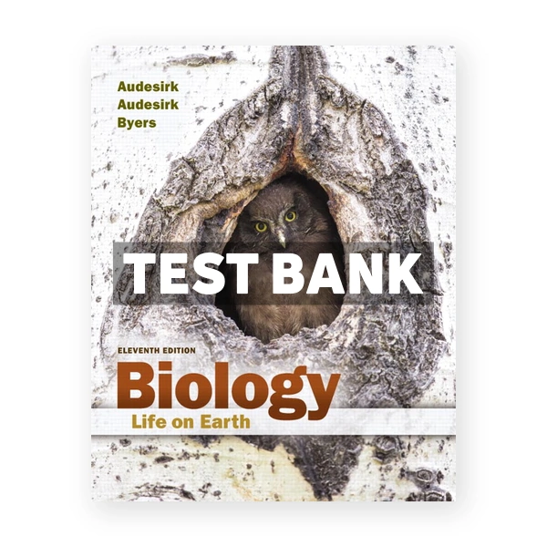 Biology Life on Earth 11th Audesirk Test Bank