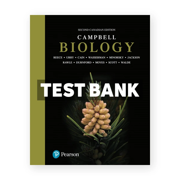 Campbell Biology CDN 2nd Reece Test Bank