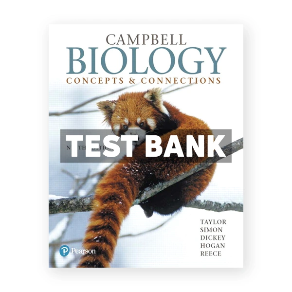 Campbell Biology Concepts and Connections 9th Taylor Test Bank