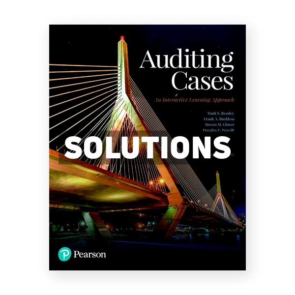 Auditing Case An Interactive Learning Approach 7th Beasley Solutions Manual