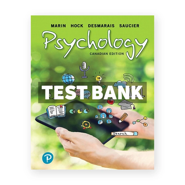 Psychology CDN 1st Marin Test Bank