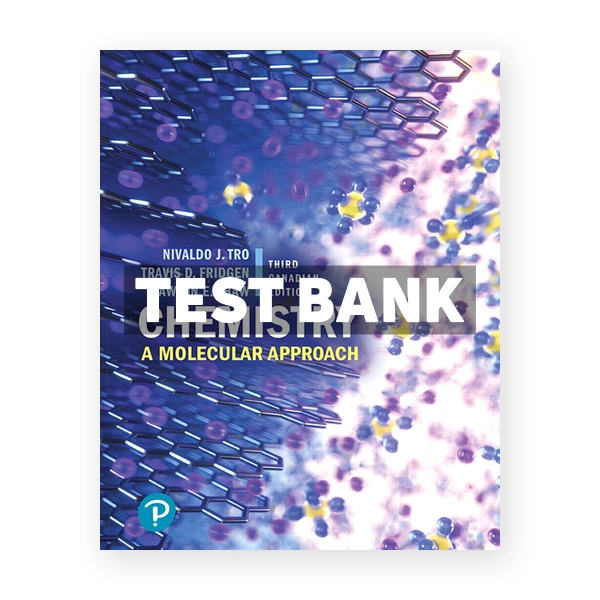 Chemistry A Molecular Approach CDN 3rd Tro Test Bank