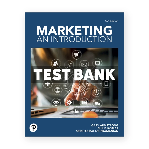 Marketing - An Introduction 16th Armstrong Test Bank