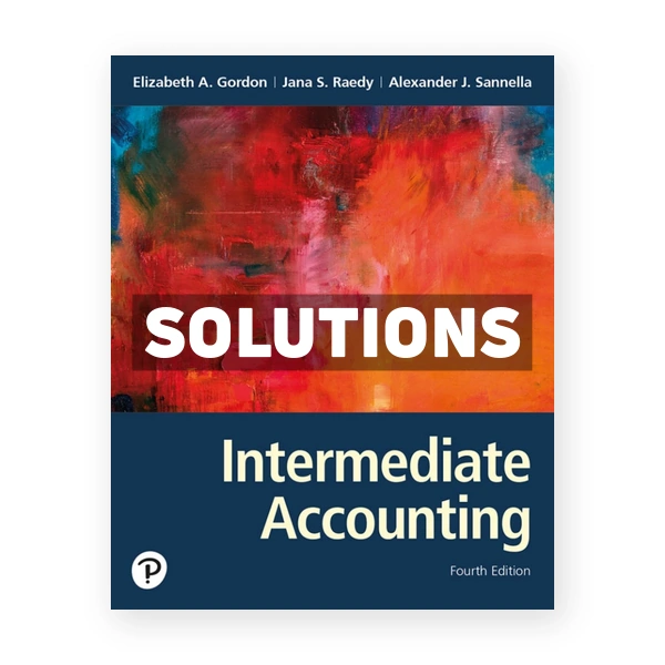 Intermediate Accounting 4th Gordon Solutions Manual