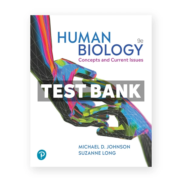 Human Biology 9th Johnson Test Bank
