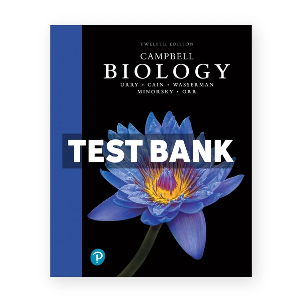 Campbell Biology 12th Urry Test Bank