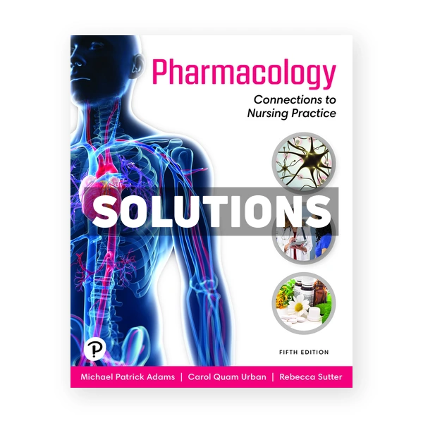 Pharmacology 5th Adams Solutions Manual