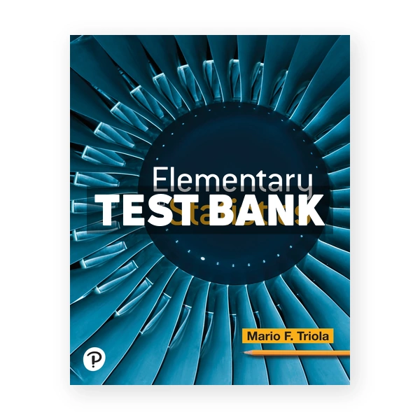 Elementary Statistics 14th Triola Test Bank