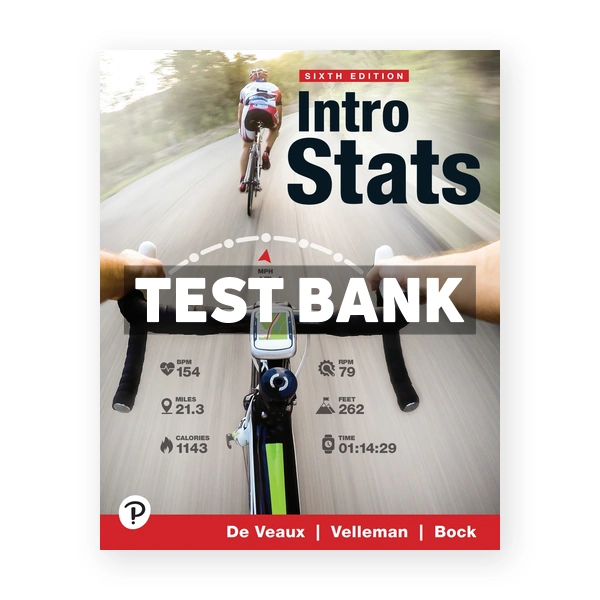 Intro Stats 6th De Veaux Test Bank