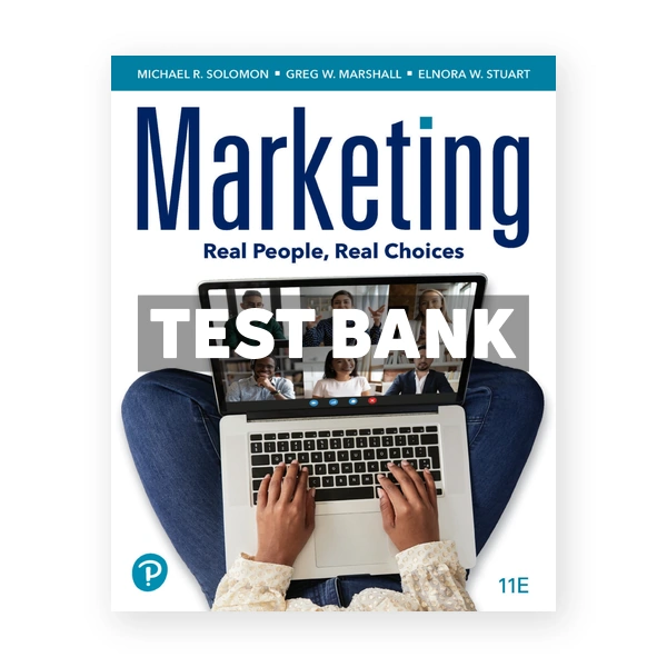 Marketing Real People Real Choices 11th Solomon Test Bank