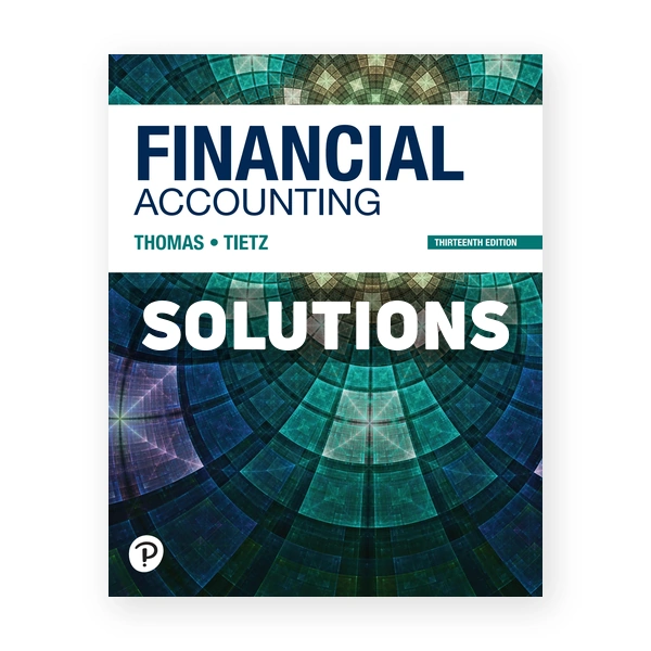 Financial Accounting 13th Thomas Solutions Manual
