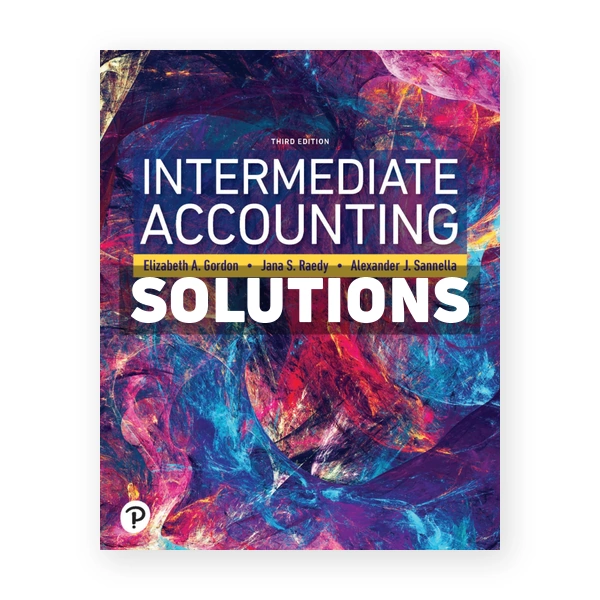 Intermediate Accounting 3rd Gordon Solutions Manual