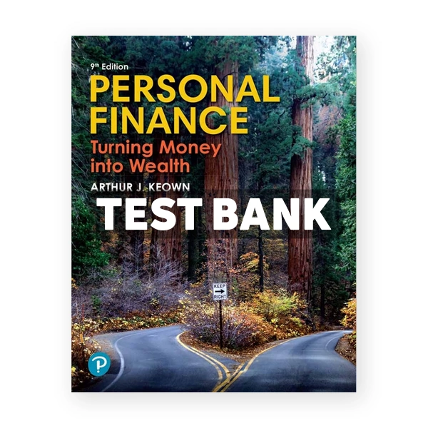 Personal Finance 9th Keown Test Bank