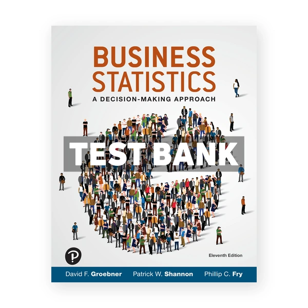 Business Statistics 11th Groebner Test Bank