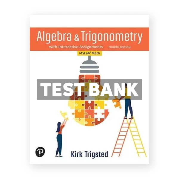 Algebra and Trigonometry 4th Trigsted Test Bank