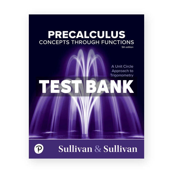 Precalculus 5th Sullivan Test Bank