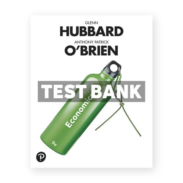 Economics 9th Hubbard Test Bank