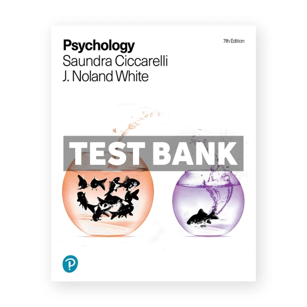 Psychology 7th Ciccarelli Test Bank