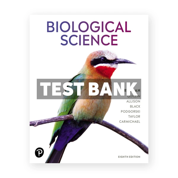 Biological Science 8th Freeman Test Bank