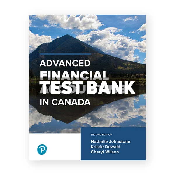 Advanced Accounting in Canada CDN 2nd Johnstone Test Bank
