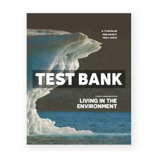 Living in the Environment CDN 4th Miller Test Bank