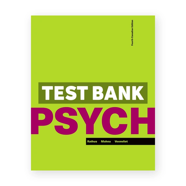 PSYCH CDN 4th Rathus Test Bank