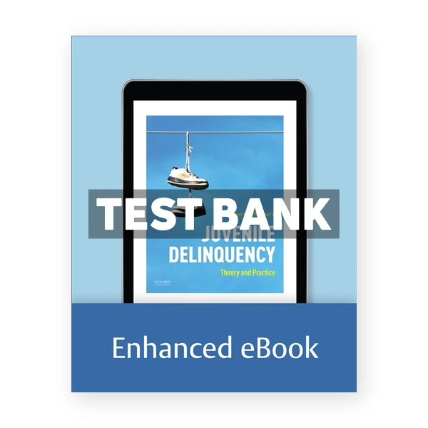 Juvenile Delinquency Theory to Practice 1st McNamara Test Bank