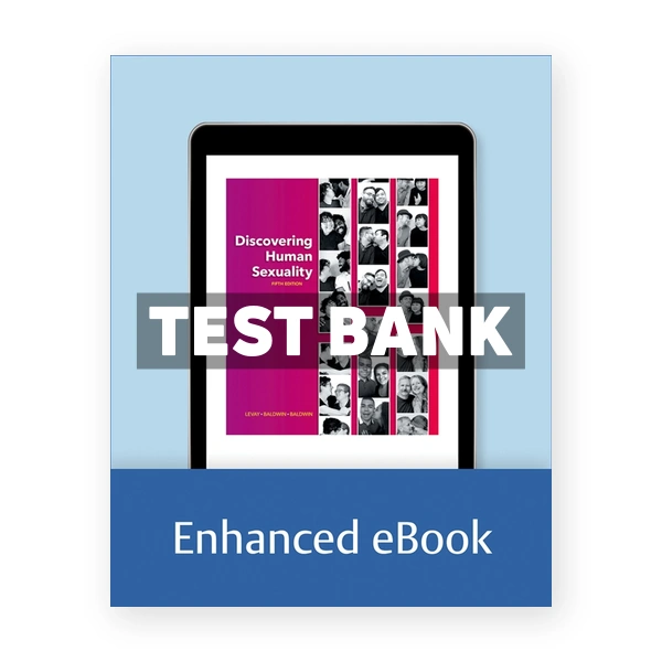 Discovering Human Sexuality 5th LeVay Test Bank
