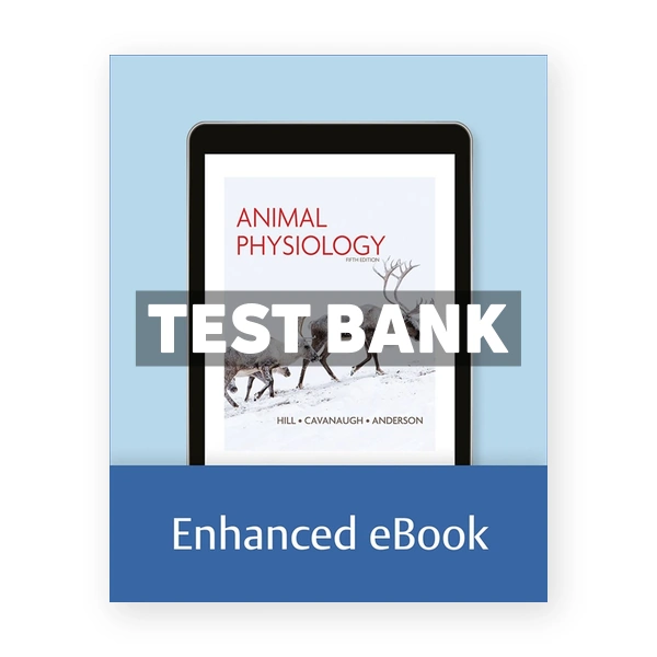 Animal Physiology 5th Hill Test Bank