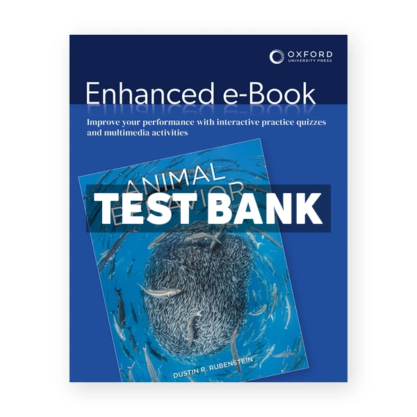 Animal Behavior 12th Rubenstein Test Bank