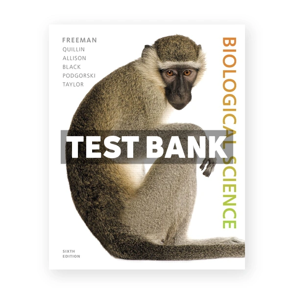 Biological Science 6th Freeman Test Bank