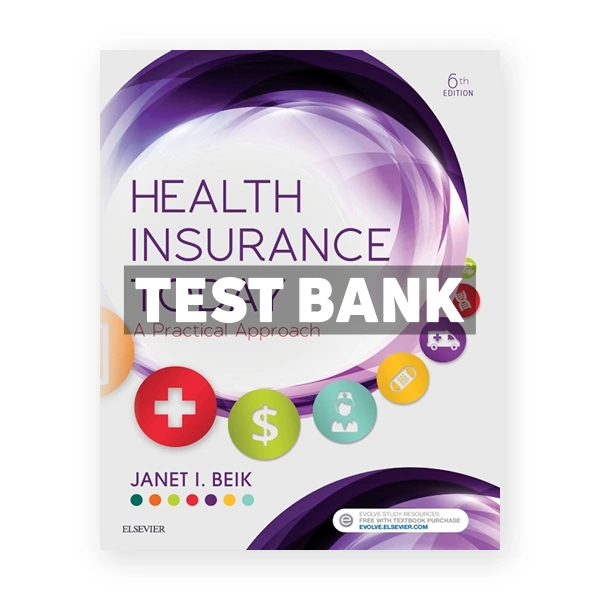 Health Insurance Today 6th Beik Test Bank