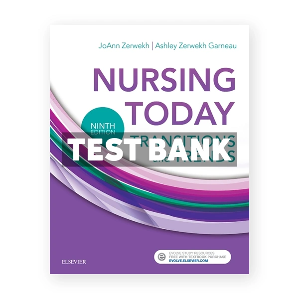 Nursing Today Transition and Trends 9th Zerwekh Test Bank