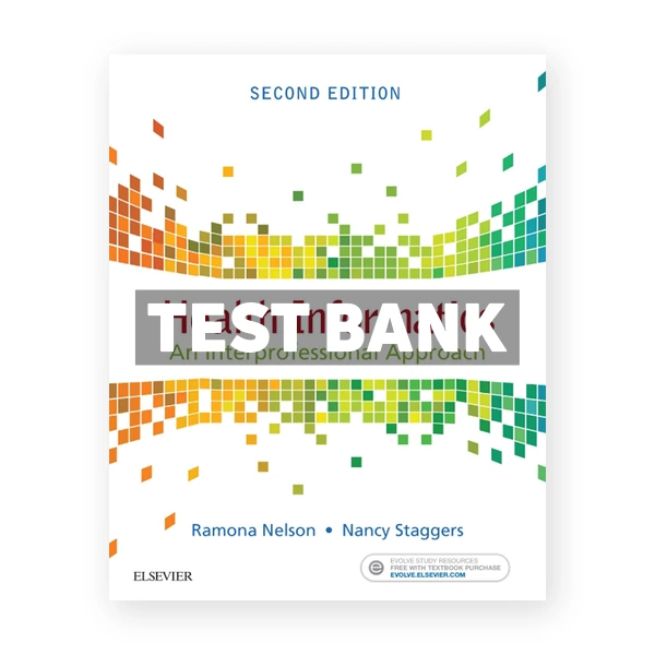Health Informatics An Interprofessional Approach 2nd Nelson Test Bank