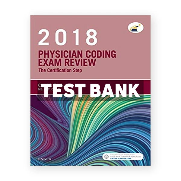 Buck's Physician Coding Exam Review 2018 1st Buck Test Bank