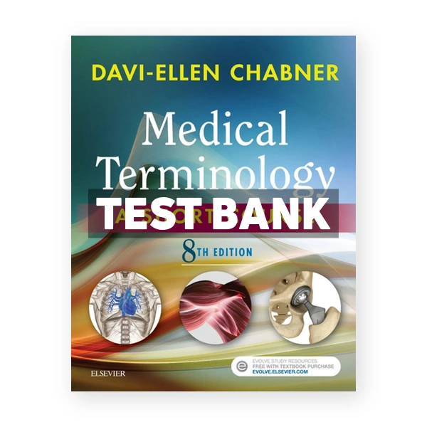 Medical Terminology Short Course 8th Chabner Test Bank