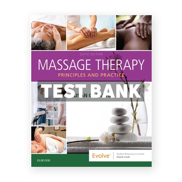 Massage Therapy 6th Salvo Test Bank