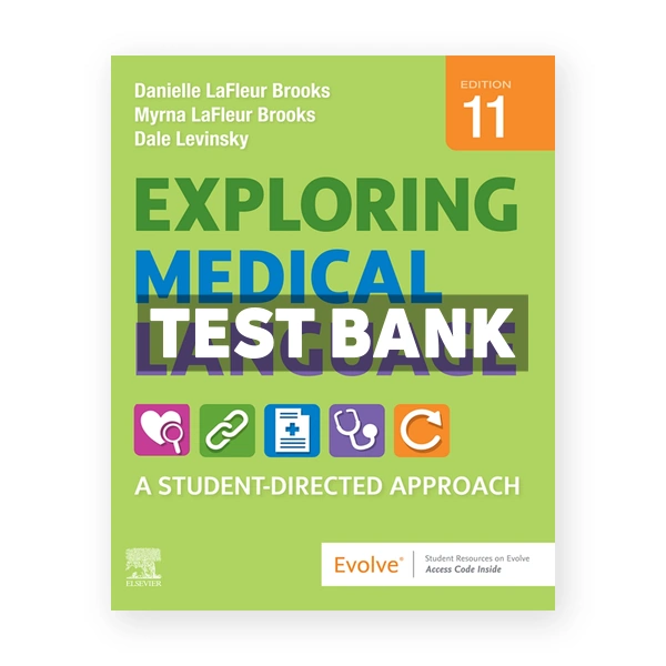 Exploring Medical Language 11th Brooks Test Bank