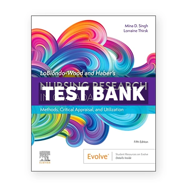 Nursing Research in Canada CDN 5th Singh Test Bank