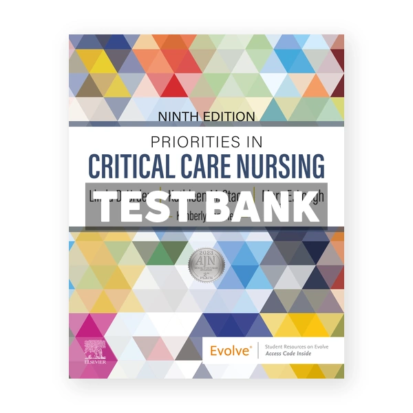 Priorities in Critical Care Nursing 9th Urden Test Bank