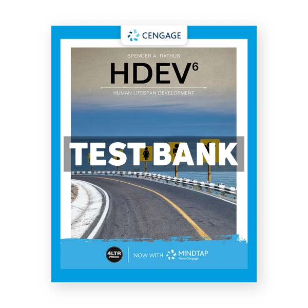 HDEV 6th Rathus Test Bank