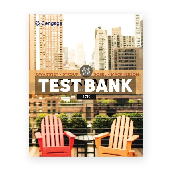 Economics Private and Public Choice 17th Gwartney Test Bank