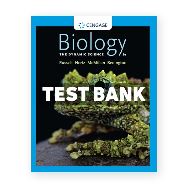 Biology The Dynamic Science 5th Russell Test Bank