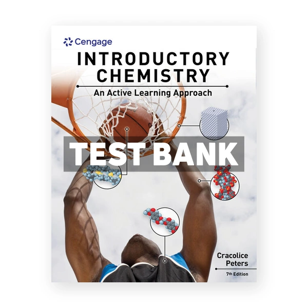 Introductory Chemistry An Active Learning Approach 7th Cracolice Test Bank