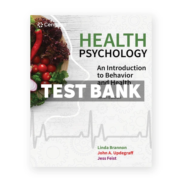 Health Psychology 10th Brannon Test Bank