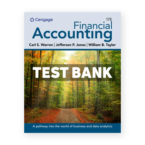 Financial Accounting 17th Warren Test Bank