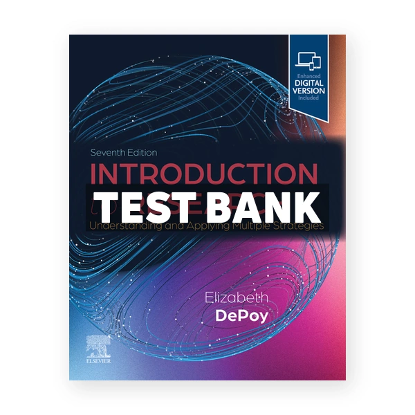 Introduction to Research 7th DePoy Test Bank