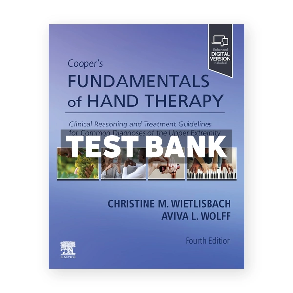 Cooper's Fundamentals of Hand Therapy 4th Wietlisbach Test Bank
